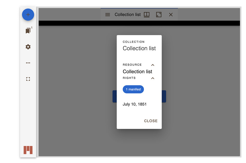 Skip Collection List on Mirador - Modules - Omeka Forum
