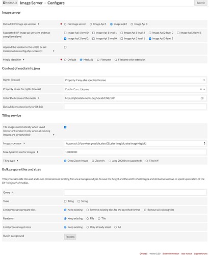 Screenshot 2022-11-01 at 17-55-11 Configure · Image Server · Modules · CLIR