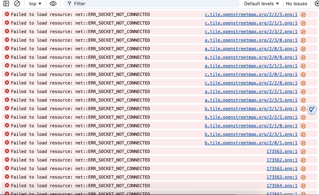 Open Street Map errors in Chrome (map not loading) - Omeka S - Omeka Forum