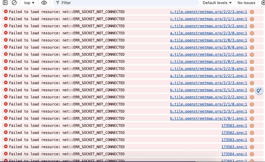 Open Street Map errors in Chrome (map not loading) - Omeka S - Omeka Forum