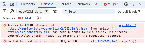 chrome error